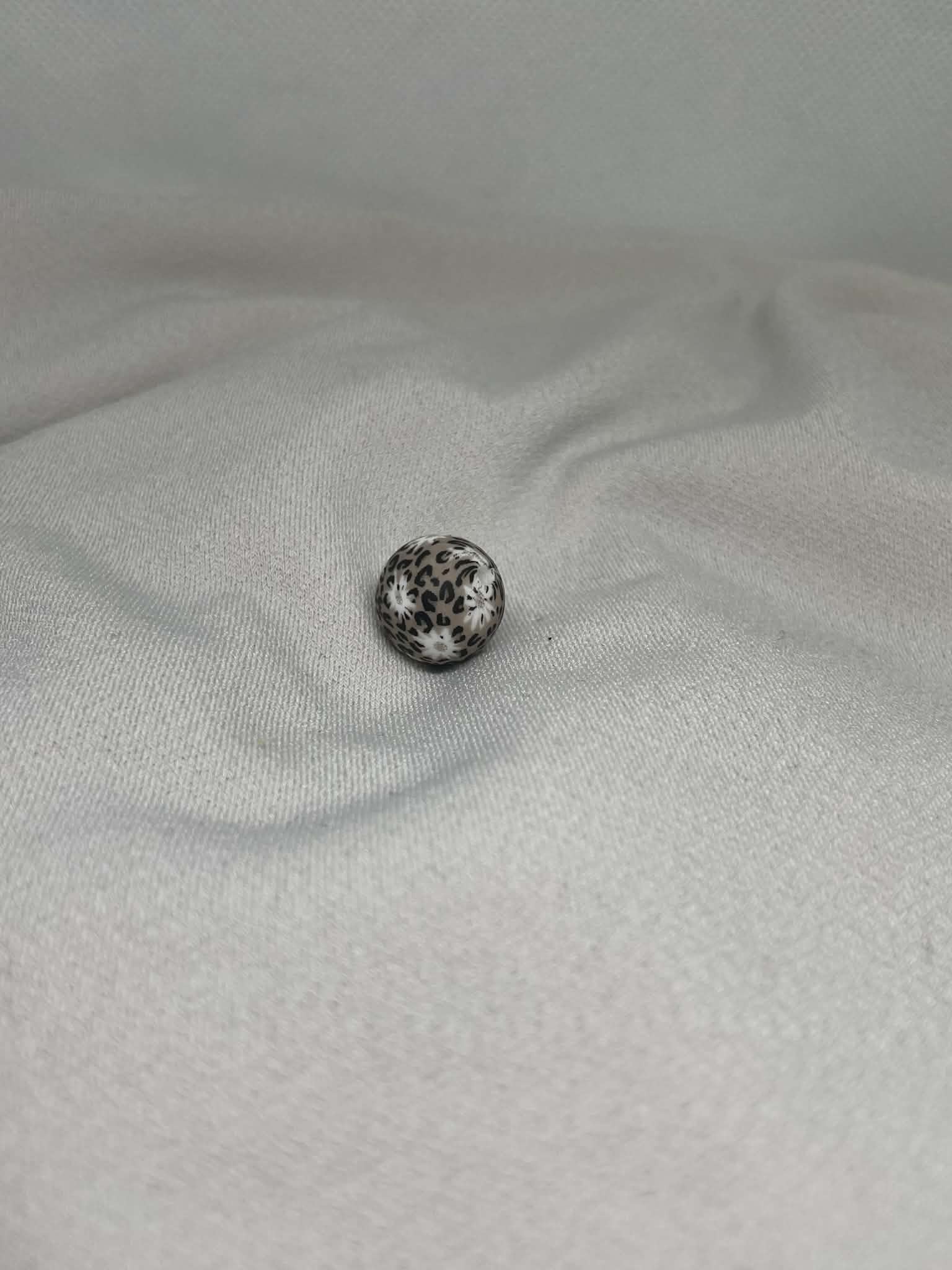 Perles Léopard Fleur