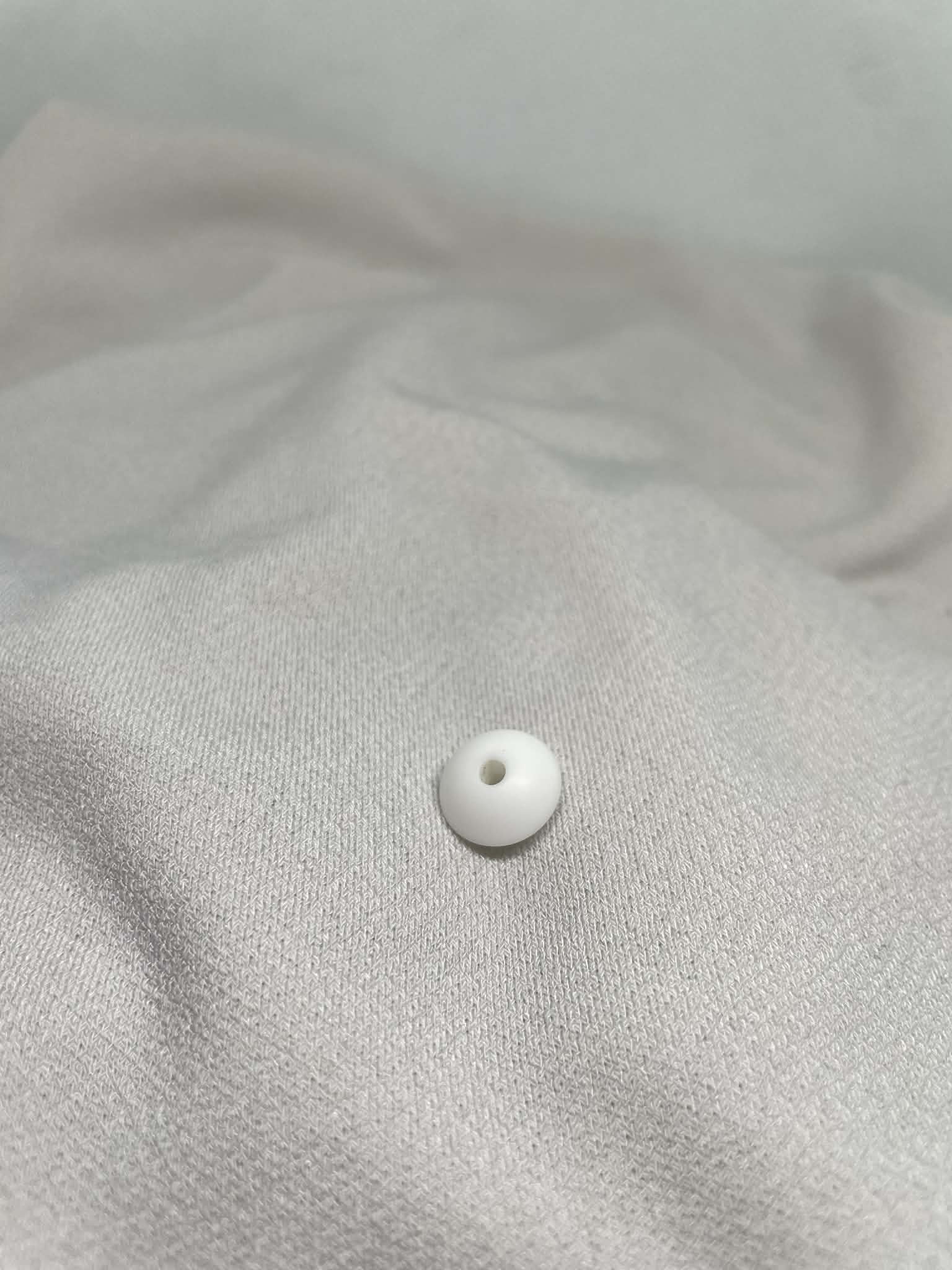 Perles Plate Blanche