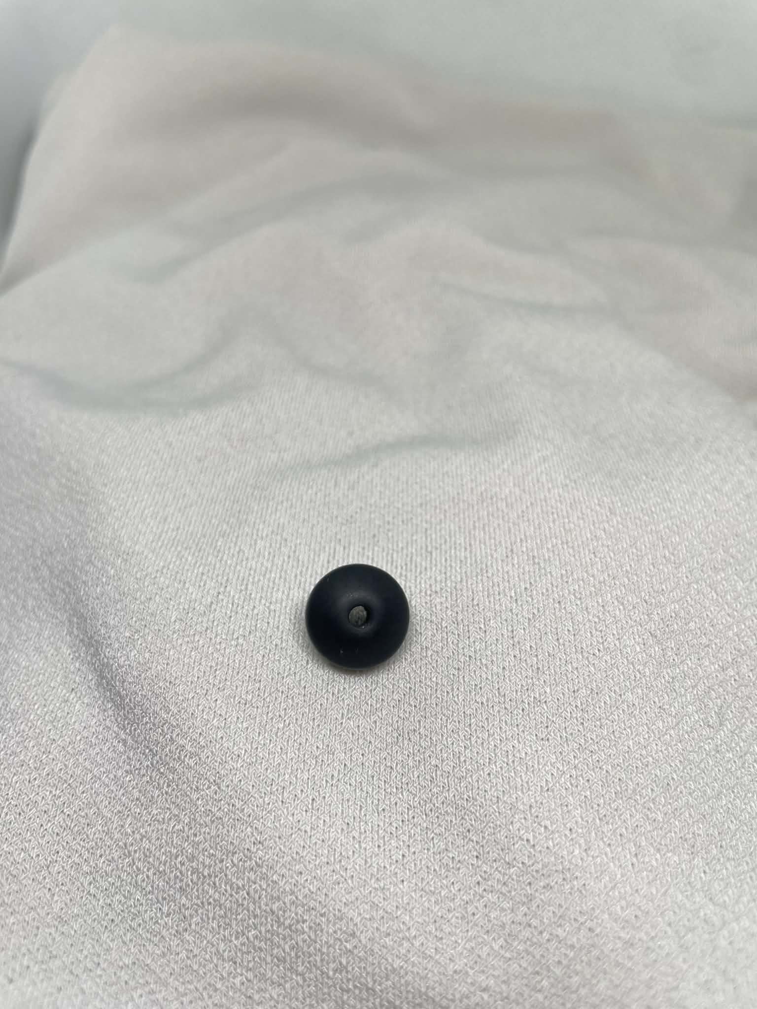Perles Plate Noir