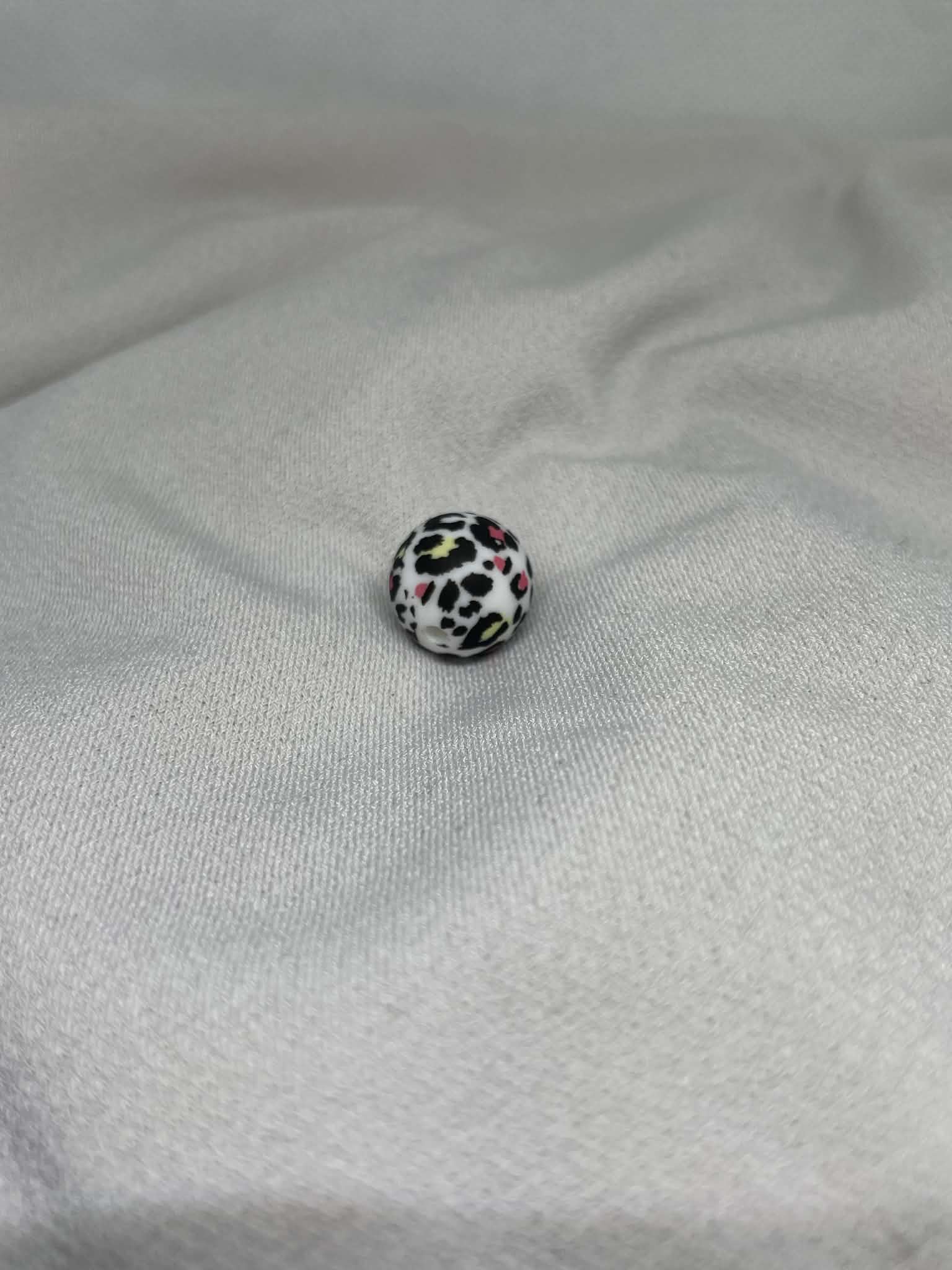 Perles Léopard Noir