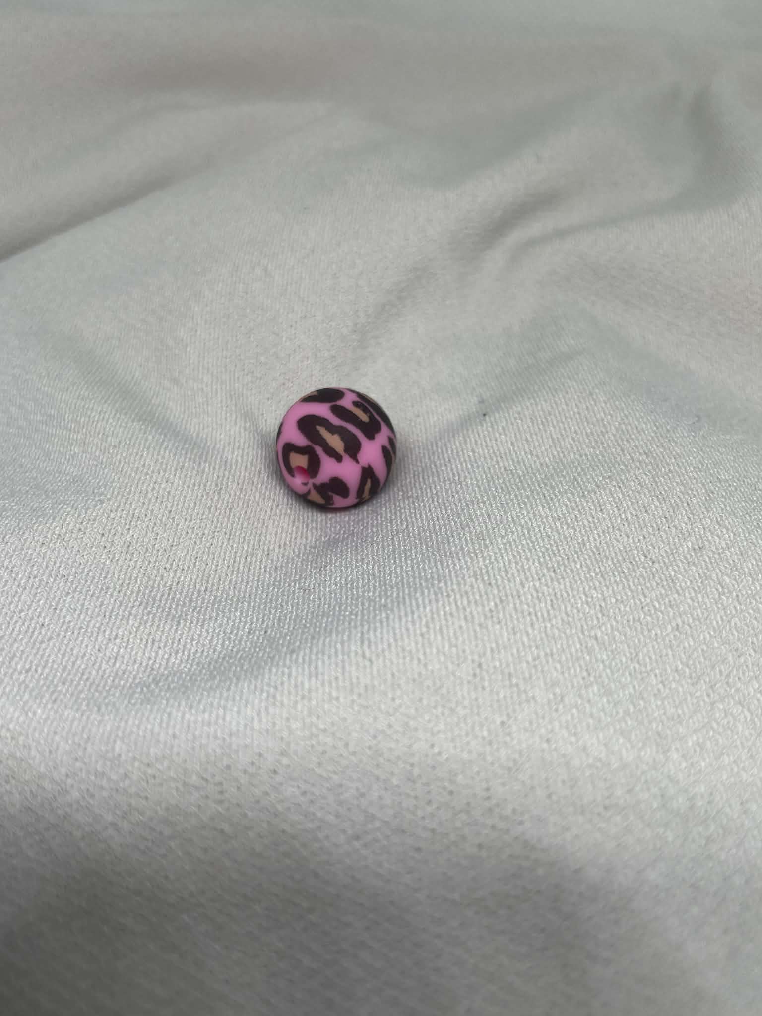 Perles Léopard Rose