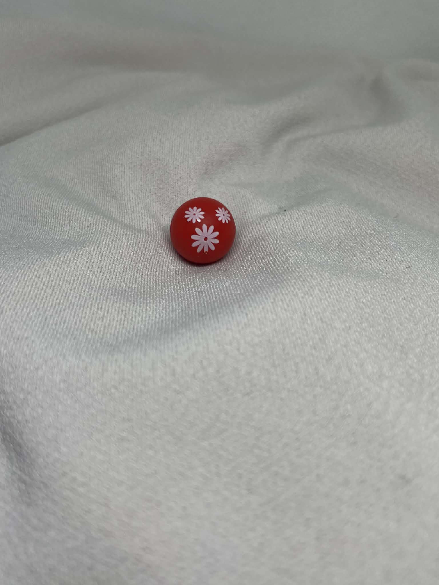 Perles Fleur Rouge