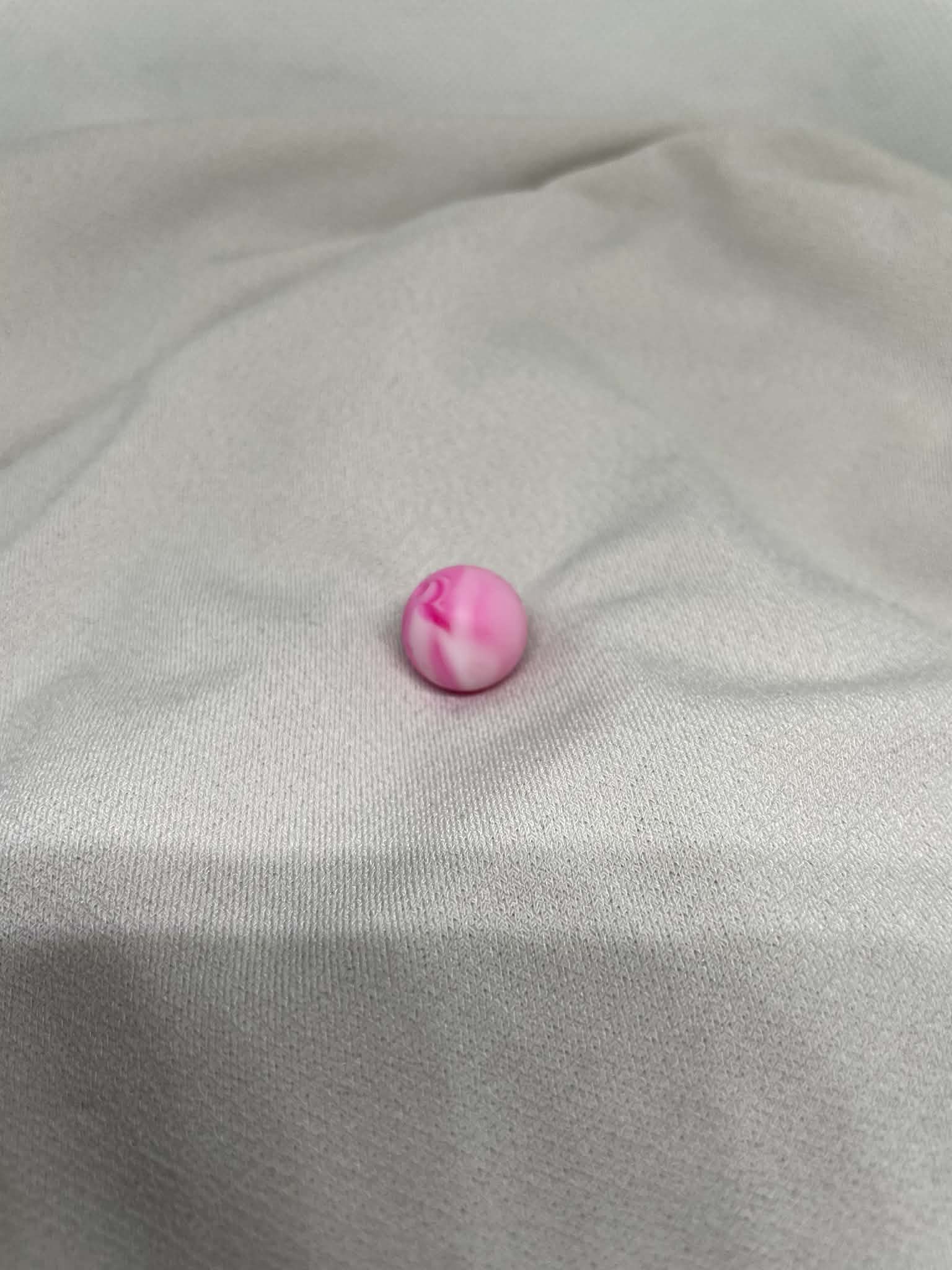 Perles Rose Marbré