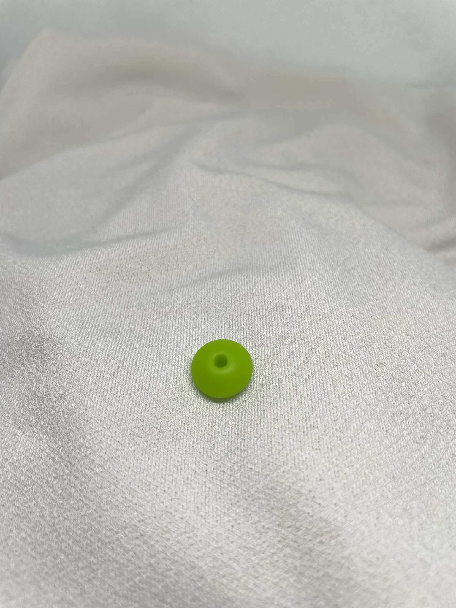 Perles Plate Verte
