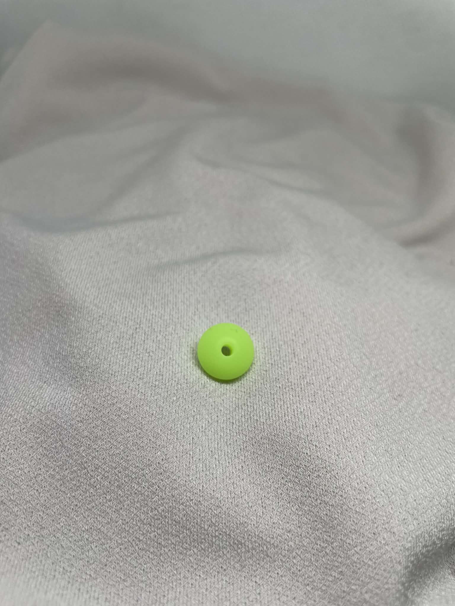 Perles Plate Vert Phosphorescent